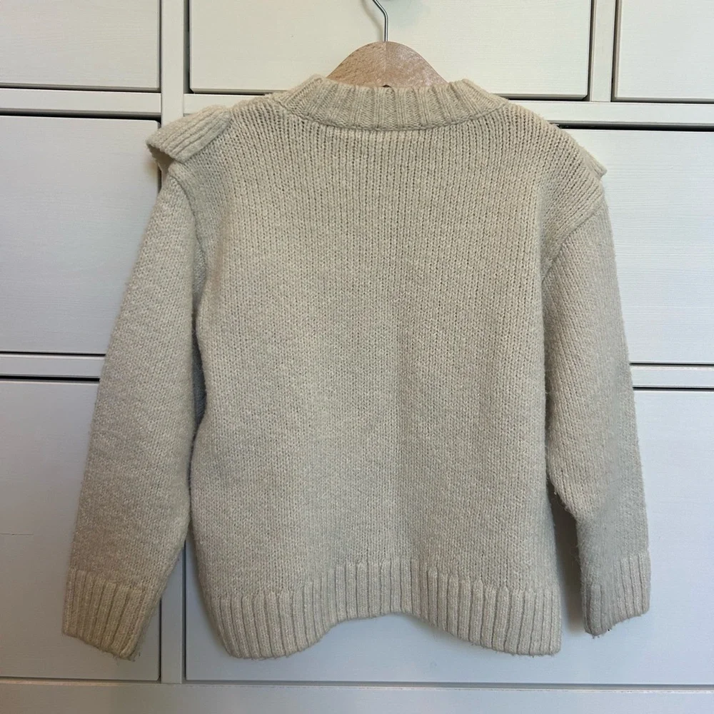 Zara girls knit sweater size 4-5 - Picture 4 of 4